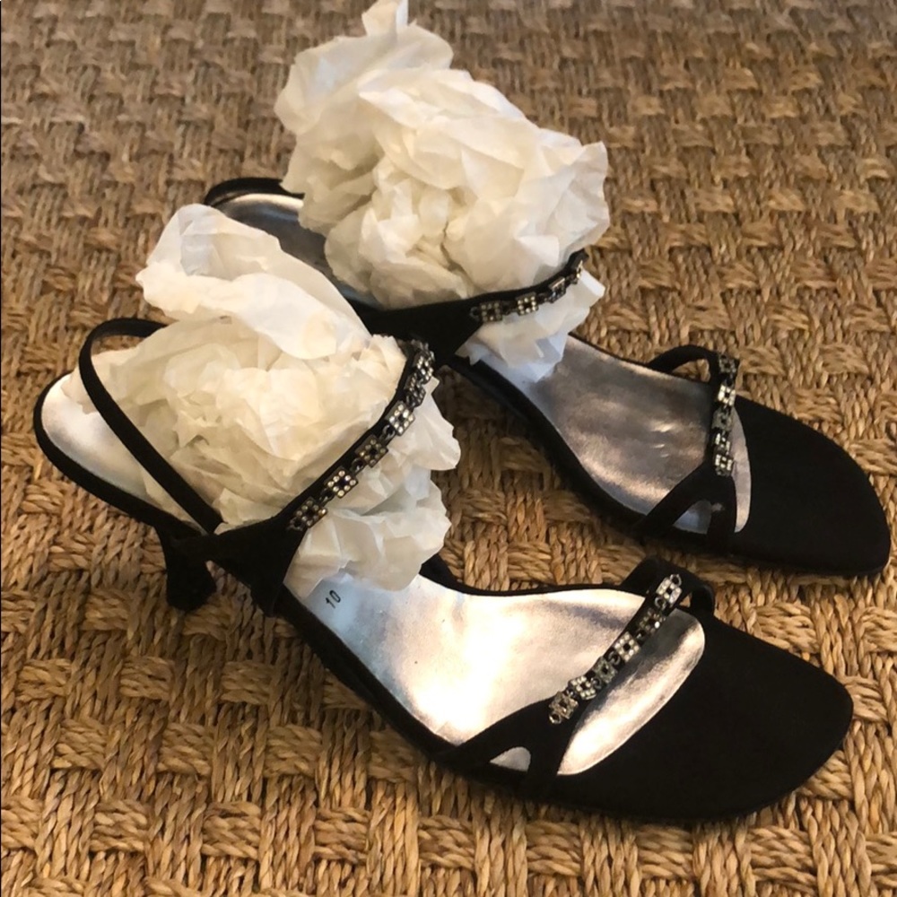 Stuart Weitzman dressy black heels